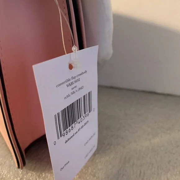 KATE SPADE Neve Pink Convertible Flap Crossbody - Picture 4 of 8